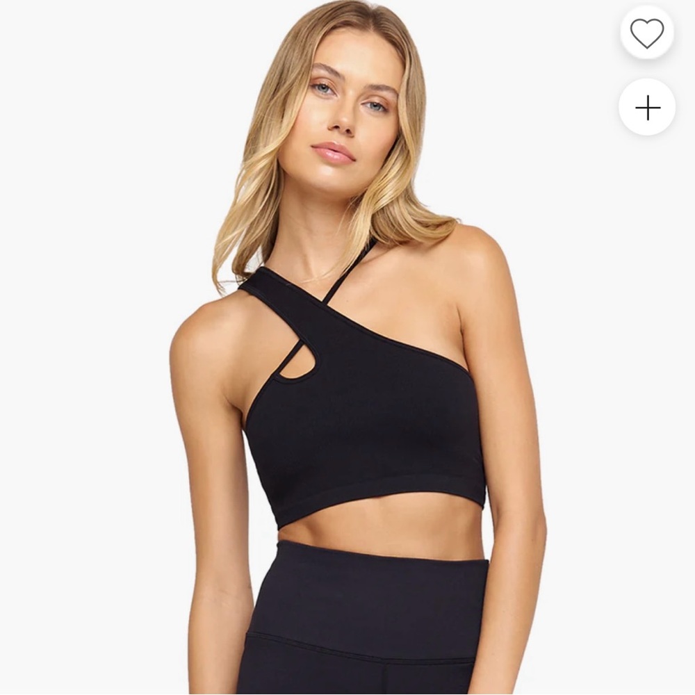 Spiritual Gangster Kaci asymmetrical Seamless Crop
